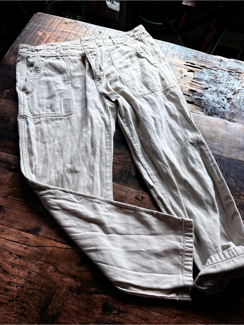 American Eagle Outfitter’s utility crop pants size 14